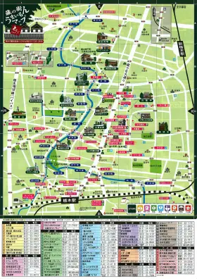蔵の街うまいもんマップ