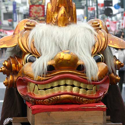 雄獅子・雌獅子