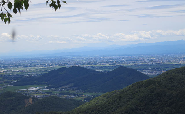 太平山トレッキングの様子